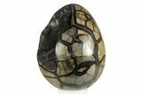 Septarian Dragon Egg Geode - Removable Section #250970-1